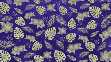 Tropikal yaprak, doku ile arka plan