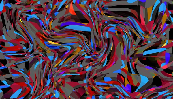 Абстрактная Многоцветная Фоновая Геометрия — стоковое фото