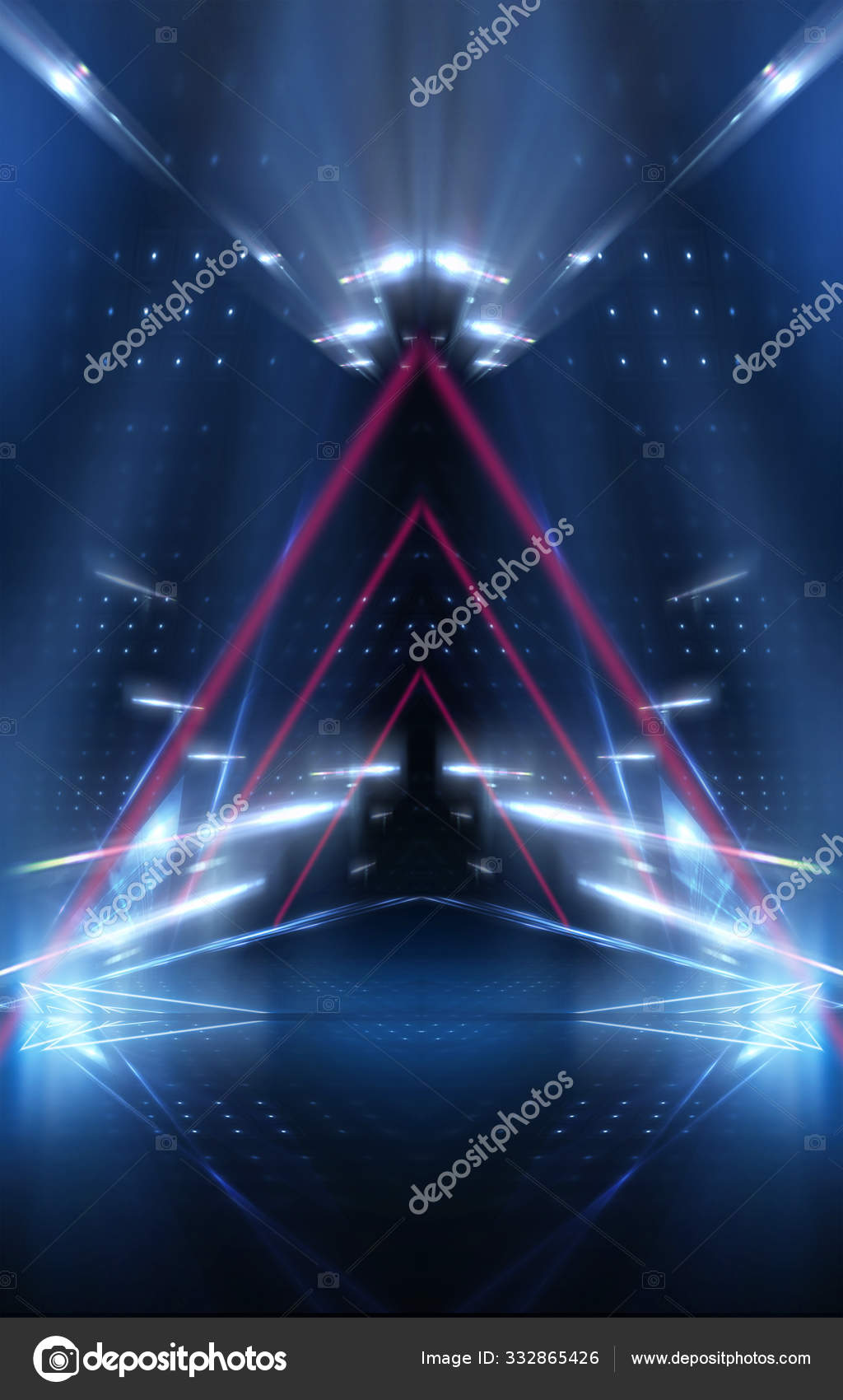 Abstract Futuristic Blue Neon Background Lines Light Rays Abstract Light  Stock Photo by ©Vitalina_G 332865426