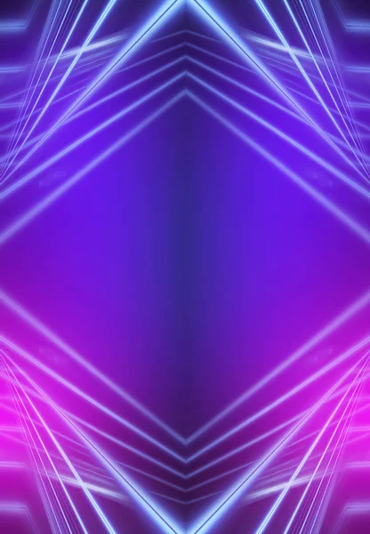 Ultraviolet Abstract Light Diode Tape Light Line Violet Pink Gradient — Stock Photo, Image