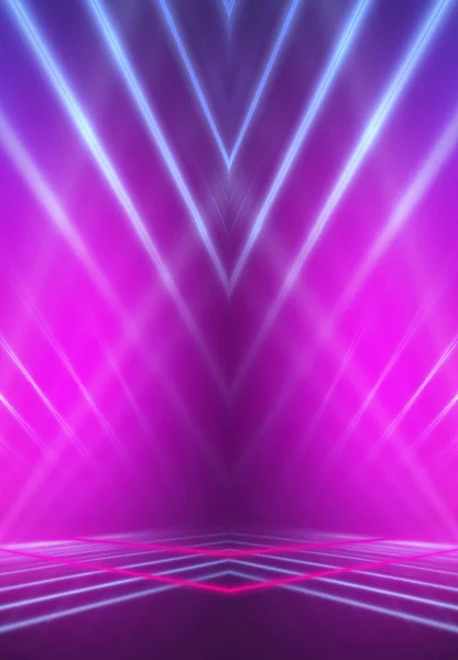 Ультрафиолетовый Абстрактный Свет Диодная Лента Световая Линия Фиолетовый Розовый Градиент — стоковое фото