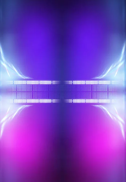 Ultraviolet Abstract Light Diode Tape Light Line Violet Pink Gradient — Stock Photo, Image