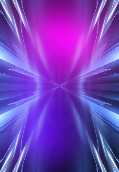 Ultraviolet Abstract Light Diode Tape Light Line Violet Pink Gradient — Stock Photo, Image