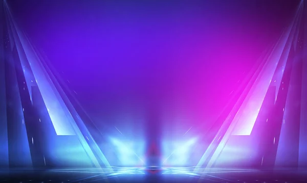 Ultraviolet Abstract Light Diode Tape Light Line Violet Pink Gradient — Stock Photo, Image