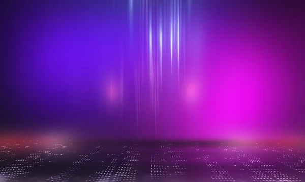 Ultraviolet Abstract Light Diode Tape Light Line Violet Pink Gradient — Stock Photo, Image