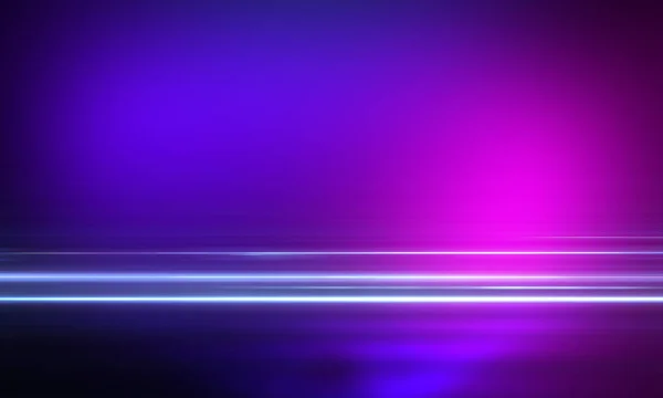 Ultraviolet Abstract Light Diode Tape Light Line Violet Pink Gradient — 스톡 사진