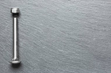 Siyah dokuda paslanmaz çelik vidalar