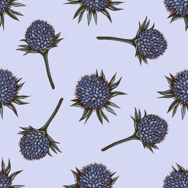 Elle çizilmiş, pürüzsüz bir desen.