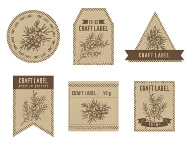 Ardıç ile sanatsal etiketler