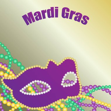 Mardi Gras arkaplanı