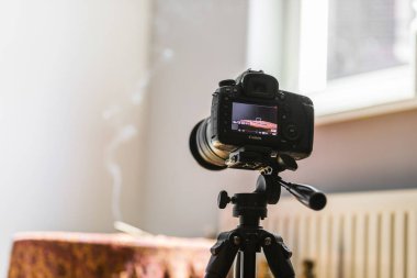 Kamera Video Kaydetme Tütsüsü Yakma