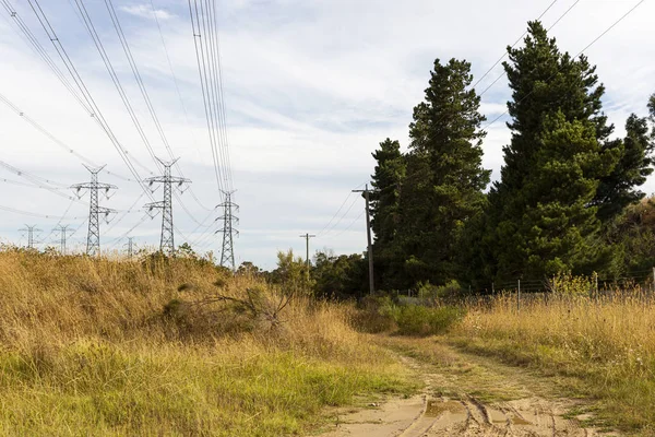 Leere Naturflächen bereit für Industriegebiet — Stockfoto