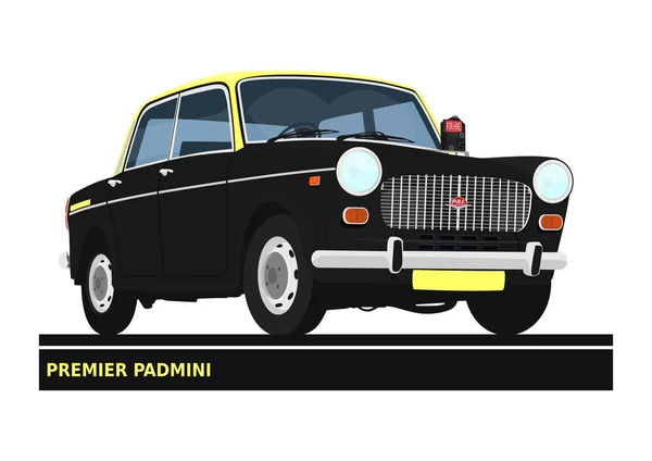 Мумбаи Индия Около 2020 Года Прошлом Году Premier Padmini Услуги — стоковый вектор