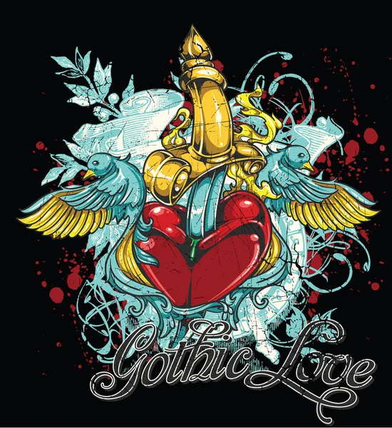 Vektorgrafiken Gebrochenes Herz Tattoo Vektorbilder Gebrochenes Herz Tattoo Seite 3 Depositphotos