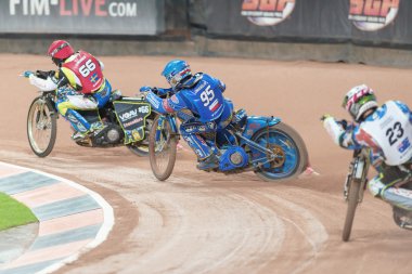 Fredrik Lindgren Stockholm Fim Speedwa'da virajdan ilk çıktı