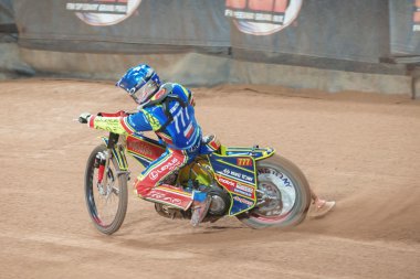 Piotr Pawlicki (Pol) Stockholm Fim Speedway de ısı lider 