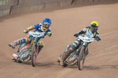 Tai Woffinden (Gbr) Pst piotr Pawlicki (Pol) ile yan yana
