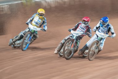 Greg Hancock Önce Fredrik Lindgren Stockholm Fim Speedway G at