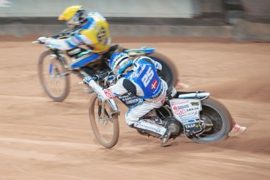 Greg Hancock Önce Fredrik Lindgren Stockholm Fim Speedway G at
