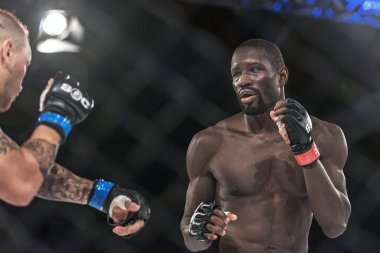 Arada Sadibou Sy vs David turu Superior meydan 14 at mücadele