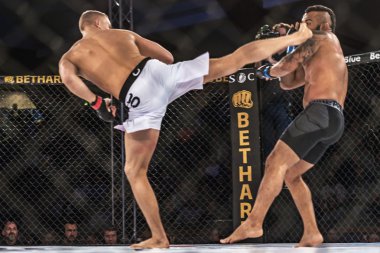 Oliver Enkamp vs Rickson Pontes mücadele 