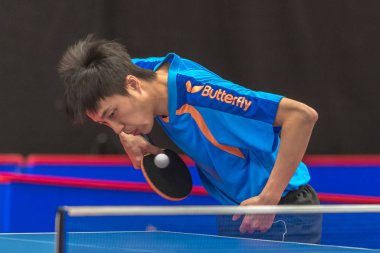 Masa Tenisi turnuvasında Soc Arena E kadın oyuncular