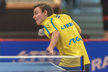 Masa Tenisi turnuvasında Soc Arena Eriksdal oyuncular