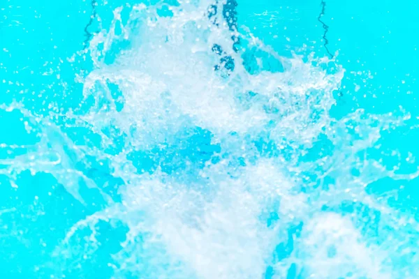 Watersplash at the National Swedish swim championships at Eriksd — Stock Photo, Image