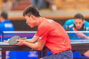 Xu şarkı (Chn) vs Marcos Freitas (Por) Masa Tenisi tourna