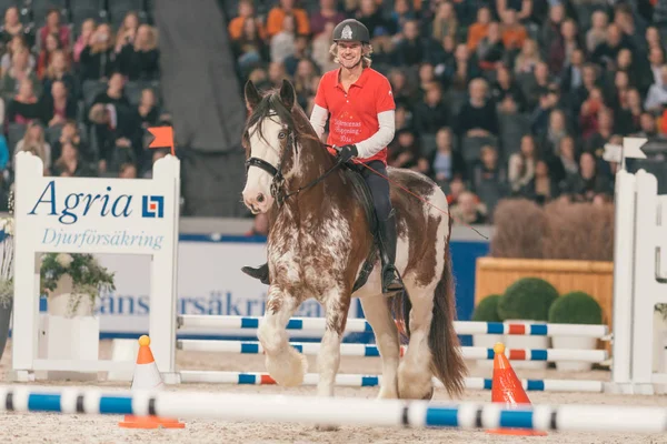 Suède Spectacle hippique International à Friends arena — Photo