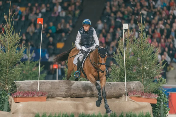 Людвіг Svennerstal на заході критий пересіченій місцевості в той Swed — стокове фото