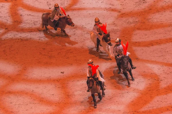 Cesarstwo Rzymskie Pokaż zdarzenia w Szwecji International Horse Show — Zdjęcie stockowe