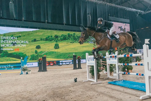 Angelie von Essen al Gran Premio di Svezia Interna — Foto Stock