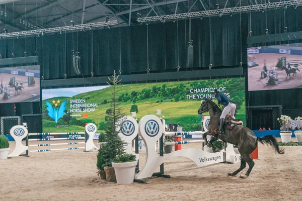 Marcus westergren beim meister der jugend finale in der — Stockfoto