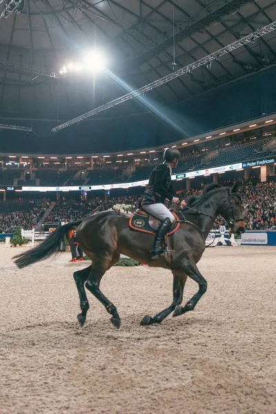 Peder Fredricson alla Svezia Masters Last Man Standing in the — Foto Stock