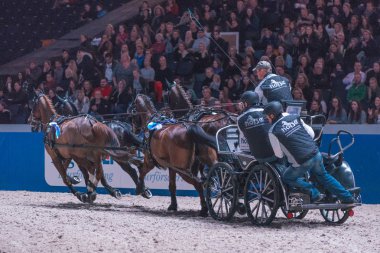 Kucak kazanan Boyd Exell Fei Dünya Kupası Drivi, şeref