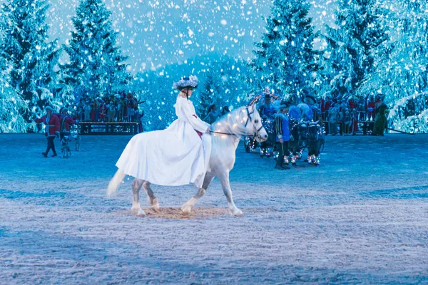 İsveç uluslararası at Fuarı'nda arkadaş Noel gösterisi
