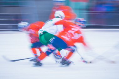 Bandy oyunu Hammarby ile Bollnas arasındaki
