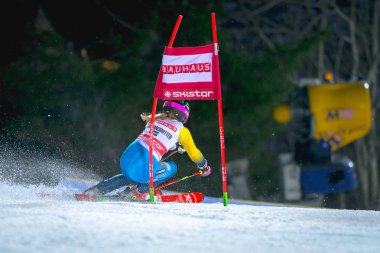 Frida Hansdotter (Swe) FIS paralel slalom şehir olay 