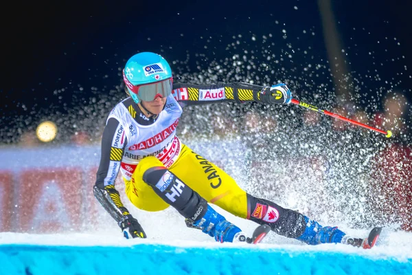 Marie Michele Gagnon (CAN) en el evento FIS Parallel slalom city —  Fotos de Stock