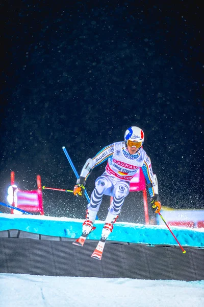 FIS Evento paralelo de la ciudad de slalom en Hammarbybacken —  Fotos de Stock