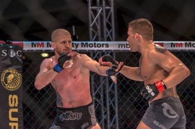 MMA Ünvan maçına arada David Bielkheden vs Morten Djursaa SÜ