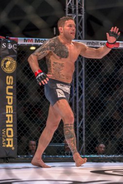 MMA Ünvan maçına arada David Bielkheden vs Morten Djursaa SÜ