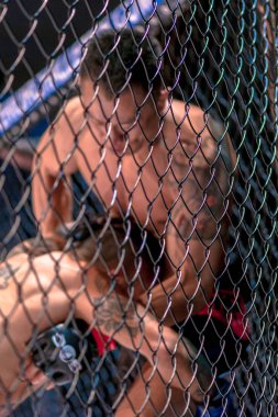 MMA mücadele Thomas Hytten vs Fernando Flores çift c arasında