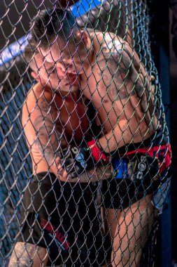 MMA mücadele Thomas Hytten vs Fernando Flores çift c arasında