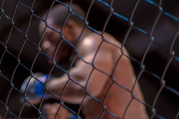 MMA kampen mellan Alexander Bergman vs Roggy Lawson på Superior — Stockfoto