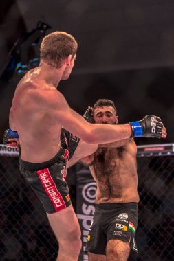 MMA mücadele arasında çift Challenge 15 Eriksdalshallen içinde