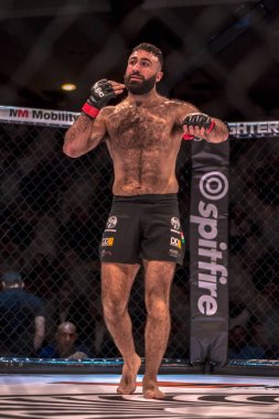 MMA mücadele arasında çift Challenge 15 Eriksdalshallen içinde