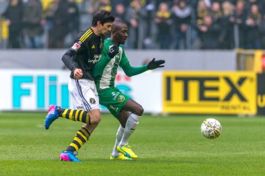 Derby eşleşen AIK ve Hammarby If Ulusal Stadyumu'nda arasında 