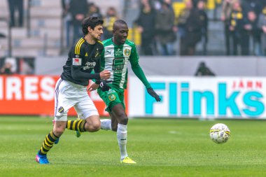 Derby eşleşen AIK ve Hammarby If Ulusal Stadyumu'nda arasında 